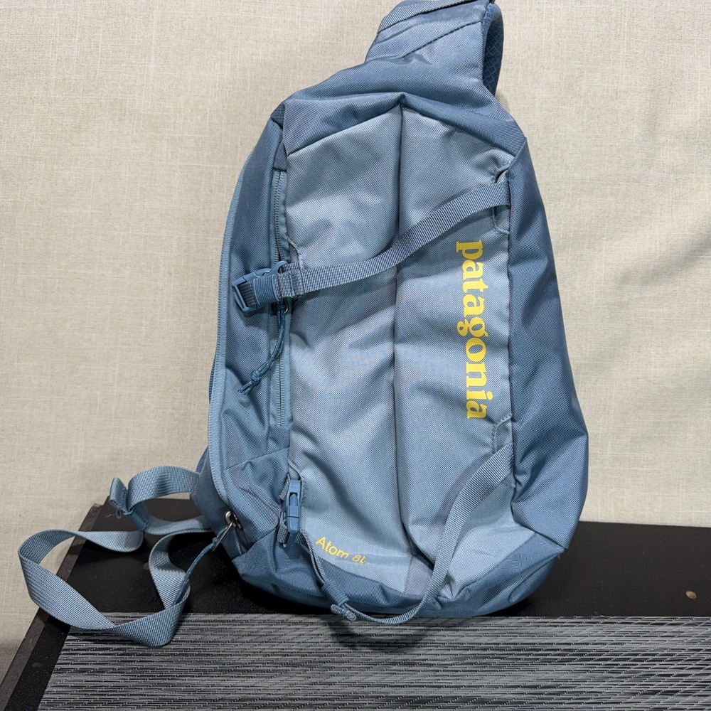 Patagonia Atom 8L Sling Backpack Blue STY48261 Running Hiking Outdoors